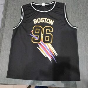 SHEIN Black Boston 96 Kids Tank Top